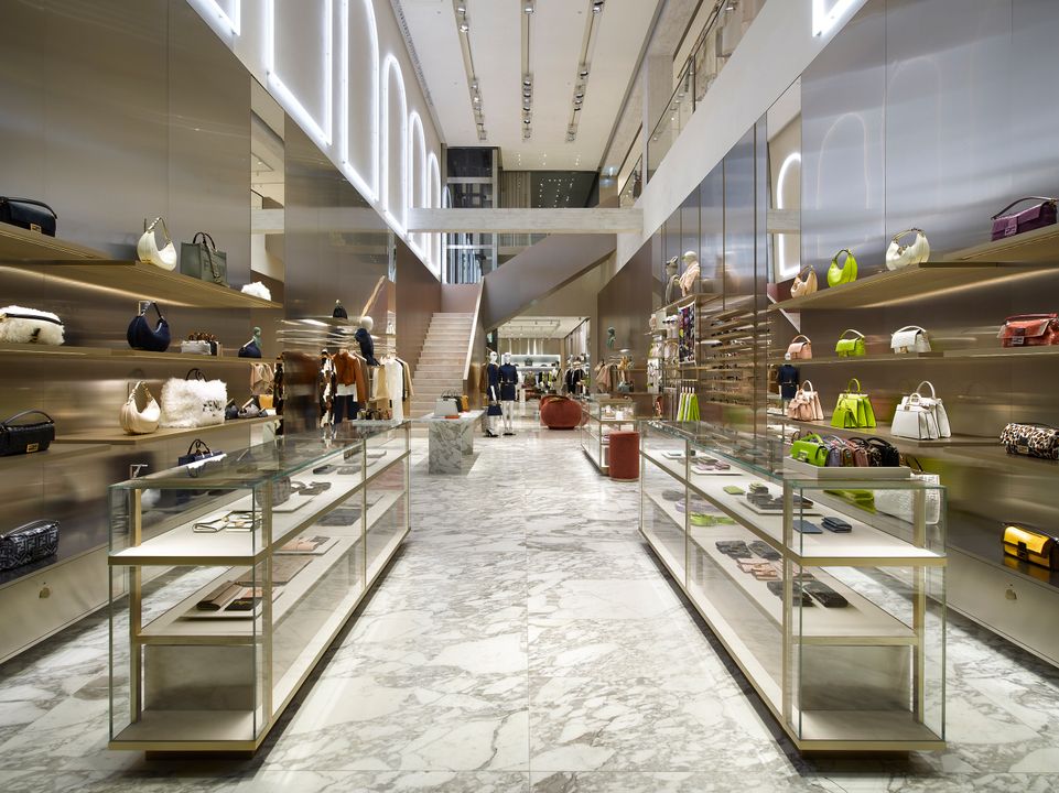 Fendi Opens a Stunning New Boutique in Dusseldorf, Germany