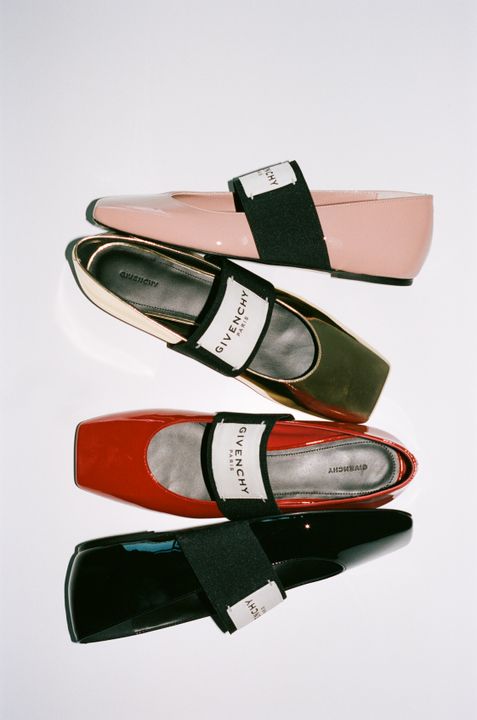 Givenchy Launches The Sliced Square Ballerina illustration 1