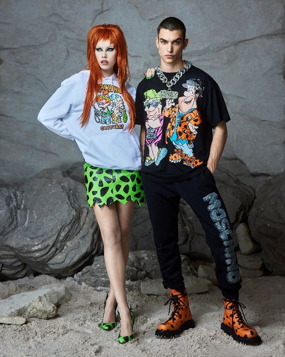 Moschino & The Flintstones illustration 1