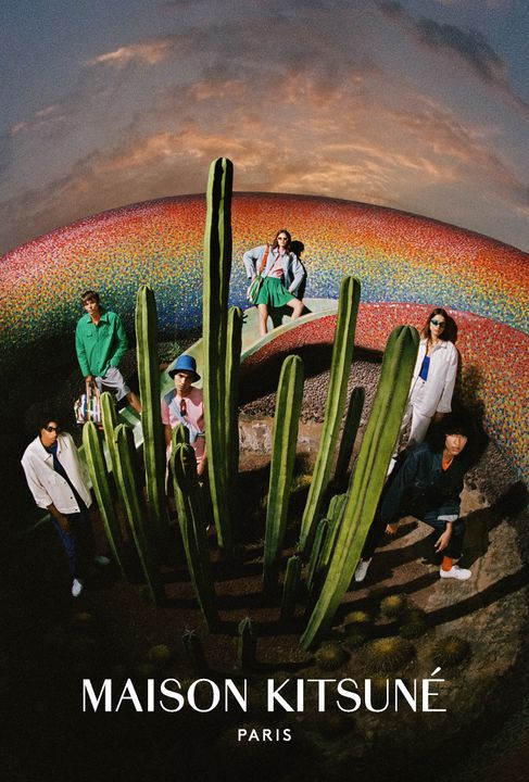 Maison Kitsuné Destination Elsewhere Campaign illustration 2
