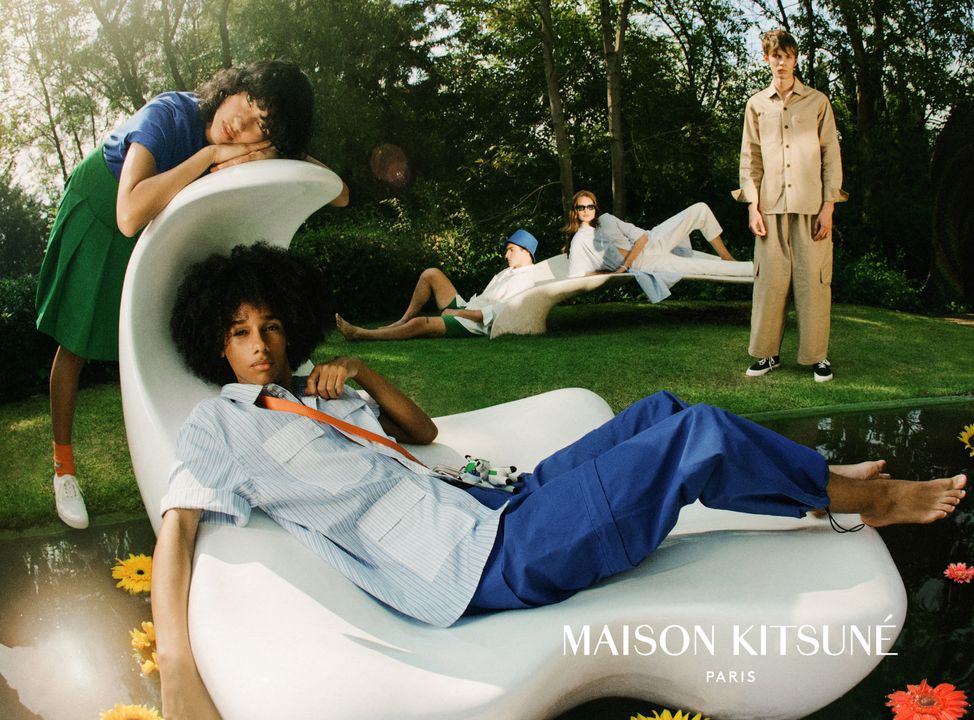 Maison Kitsuné Destination Elsewhere Campaign illustration 3