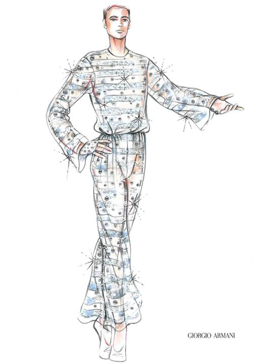 Giorgio Armani Designs The Costumes For The 2026 Vienna Opera Ball illustration 2