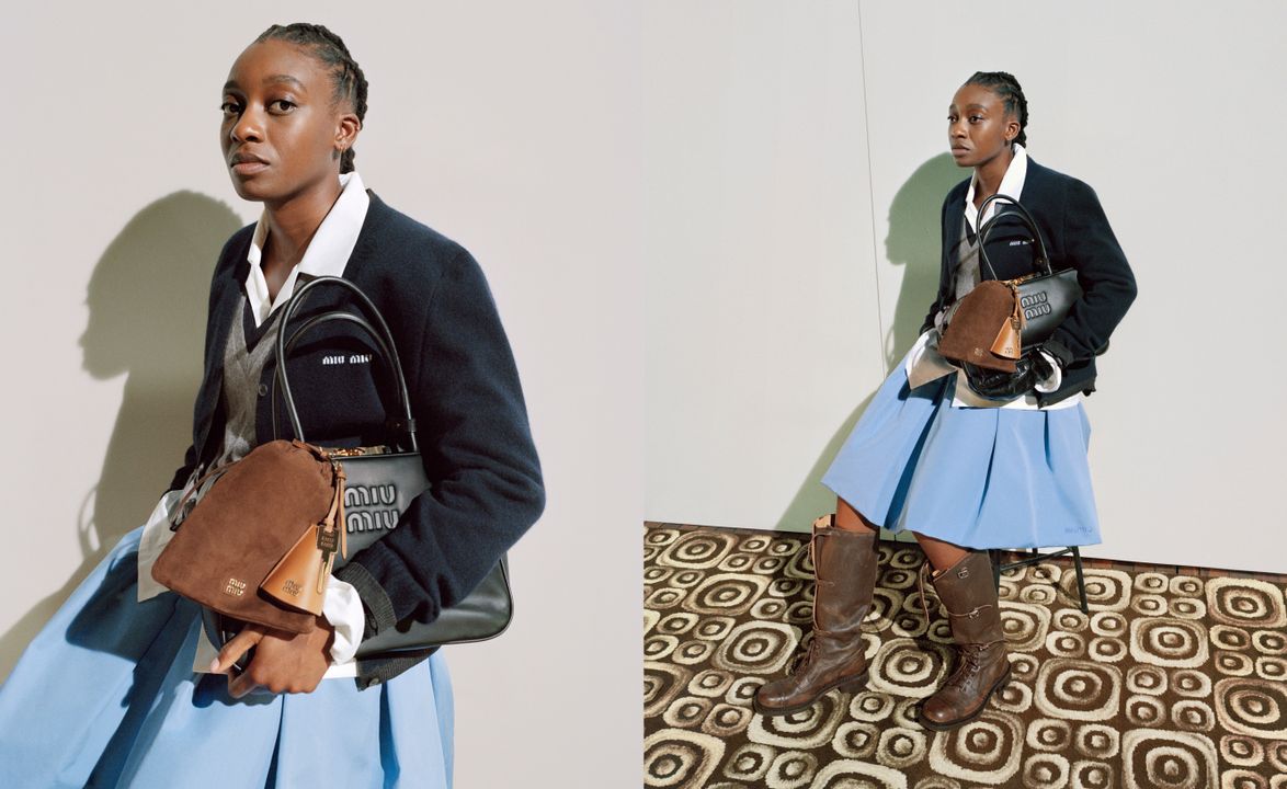 The article: Miu Miu Fall/Winter 2024 Campaign Individual Moments