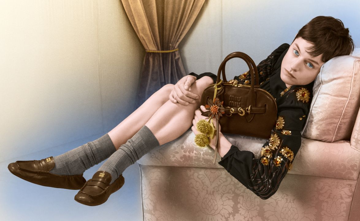 Miu Miu Holiday Campaign 2024 - Irreverent Wonder illustration 1