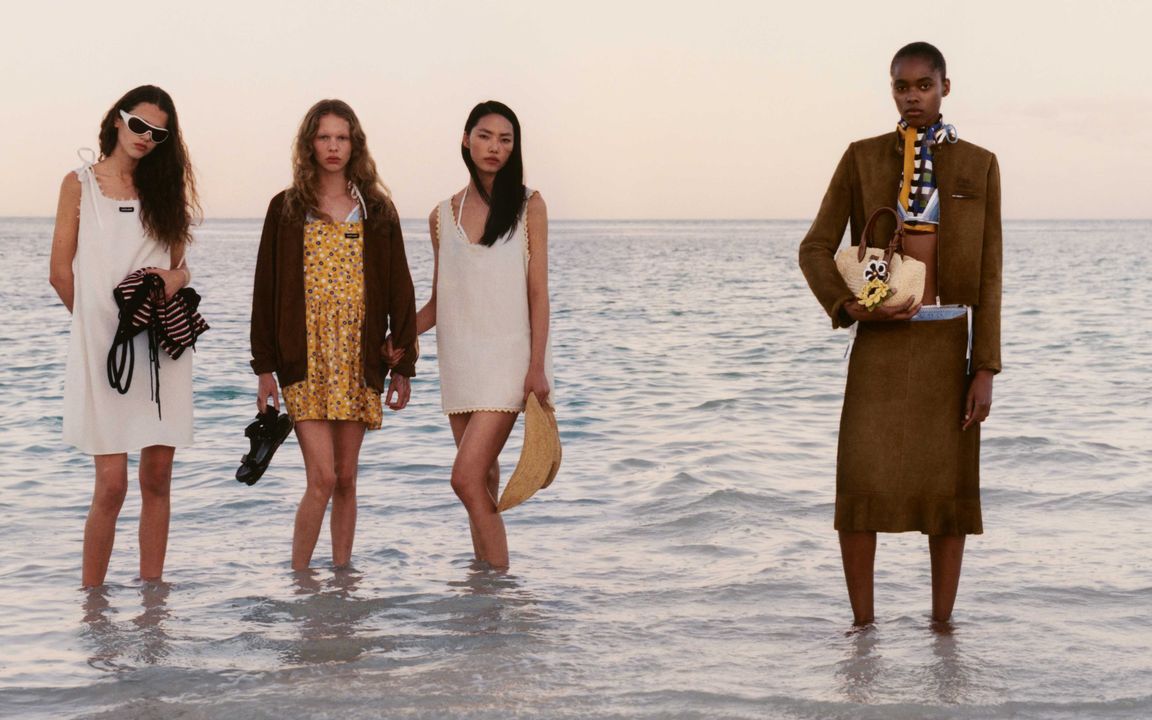 Miu Miu l'Eté 2026 Campaign illustration 1