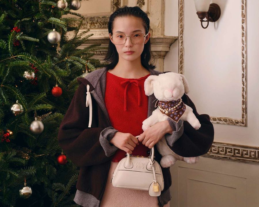 Miu Miu 2026 Holiday Campaign illustration 3