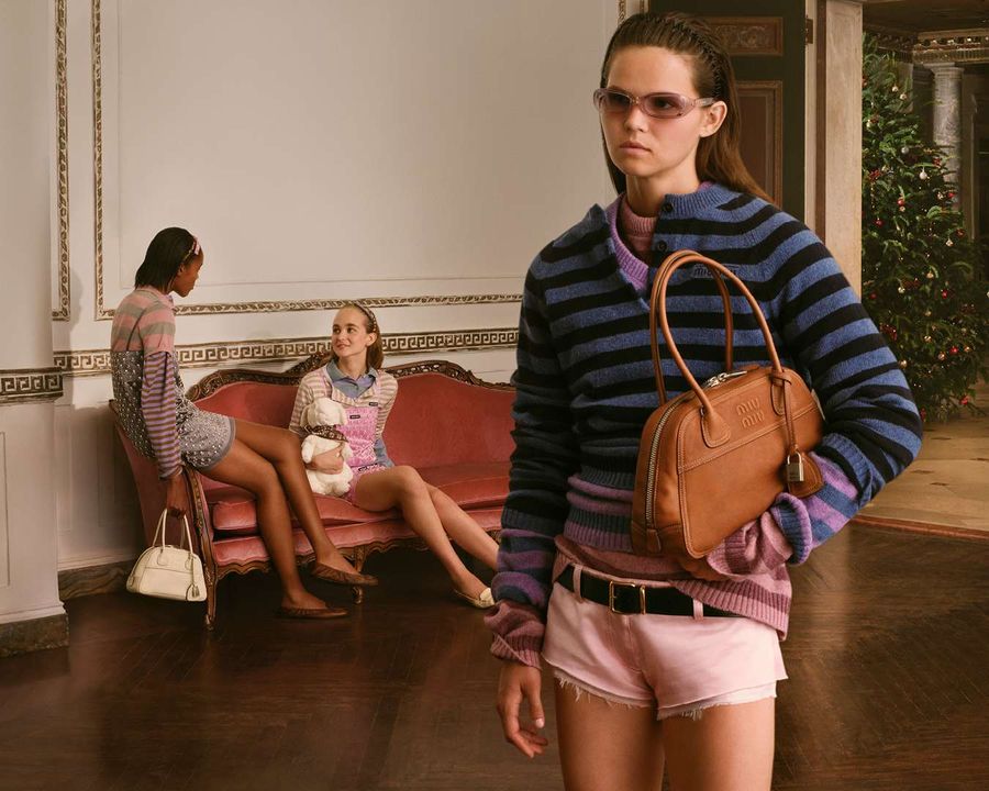 Miu Miu 2026 Holiday Campaign illustration 4