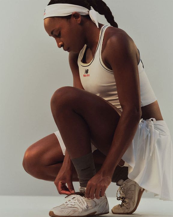 Miu Miu x New Balance With Coco Gauff illustration 9