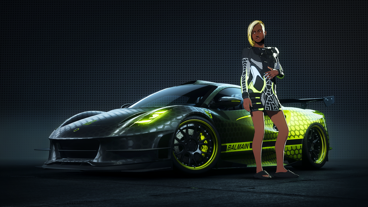 Introducing The Balmain x Need for Speed™ Unbound Collaboration