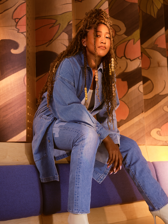 Levi’s® x Naomi Osaka illustration 1