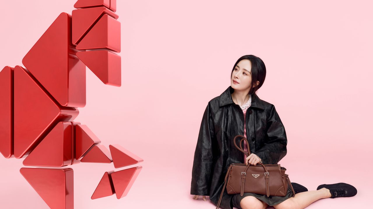Prada Celebrates Chinese New Year 2026 With The Prada Triangle Fire Horse illustration 1