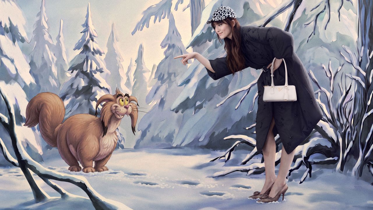 Prada Holiday 2026 Campaign illustration 2
