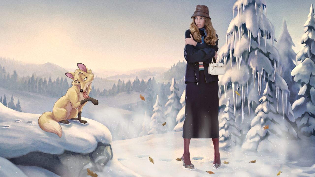 Prada Holiday 2026 Campaign illustration 4