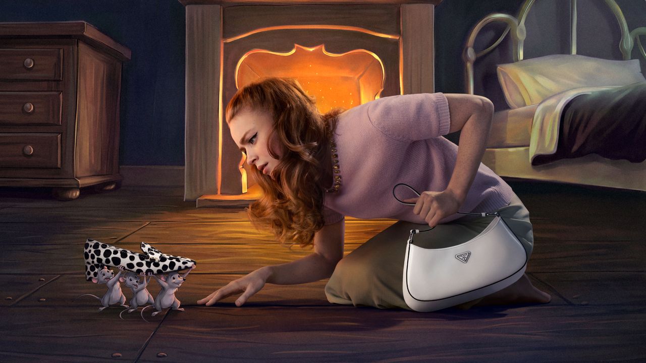 Prada Holiday 2026 Campaign illustration 1