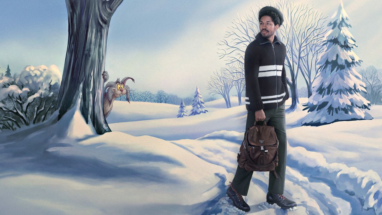 Prada Holiday 2026 Campaign illustration 5