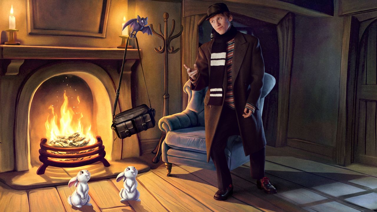 Prada Holiday 2026 Campaign illustration 3