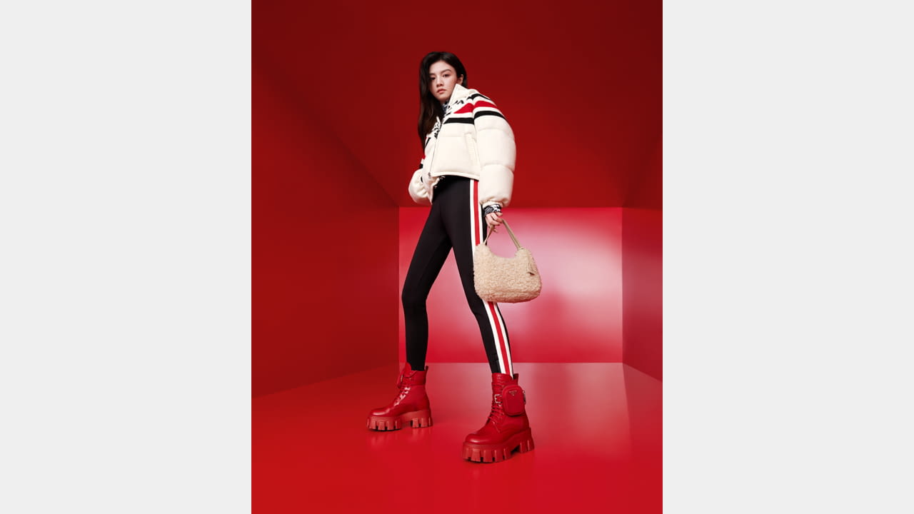 PRADA CAMPAIGN FOR LUNAR NEW YEAR 2022  ‘ACTION IN THE YEAR OF THE TIGER’ illustration 3