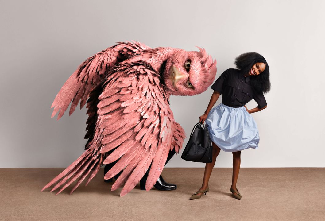 Prada Spring/Summer 2026 Campaign illustration 1