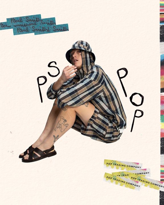 PAUL SMITH TEAMS UP WITH POP TRADING COMPANY ON A STRIPE-THEMED COLLAB illustration 3