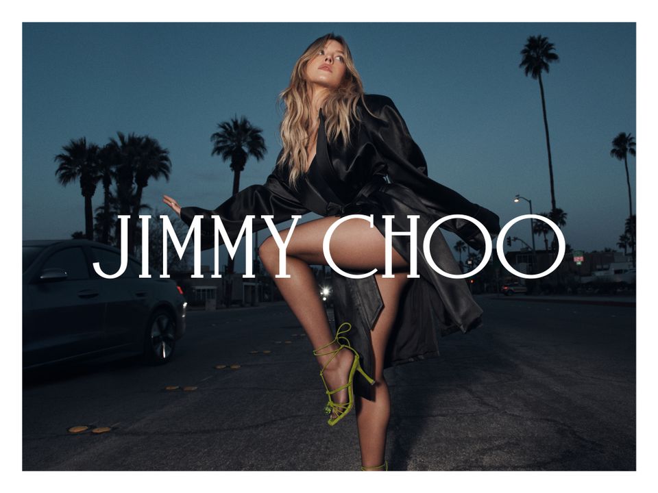 Sydney Sweeney for Jimmy Choo Summer 2024 illustration 3