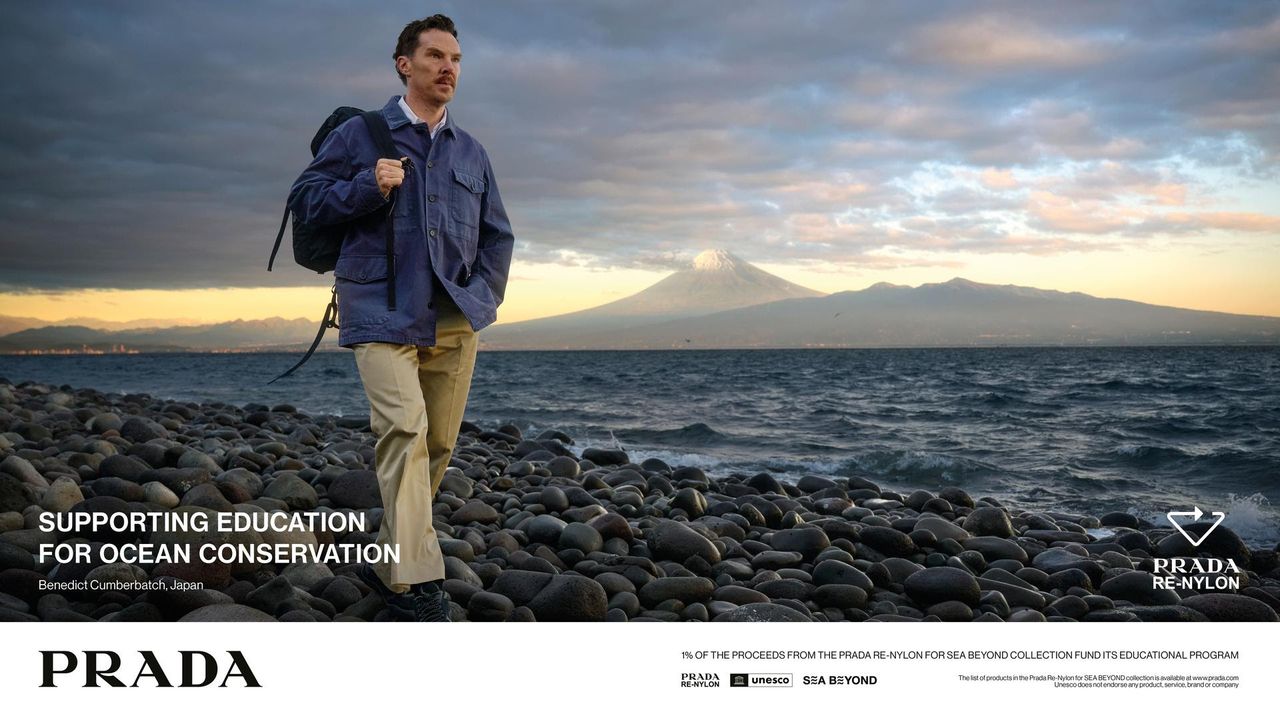 Prada Re-Nylon 2026 Campaign illustration 2