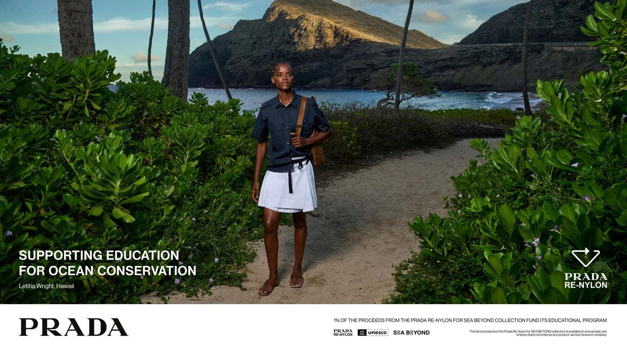 Prada Re-Nylon 2026 Campaign illustration 1