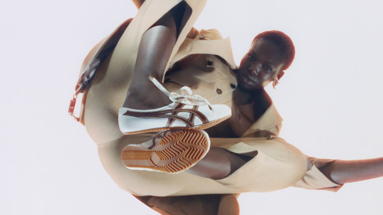 Onitsuka Tiger x Versace Spring Summer 2026 Campaign illustration 2