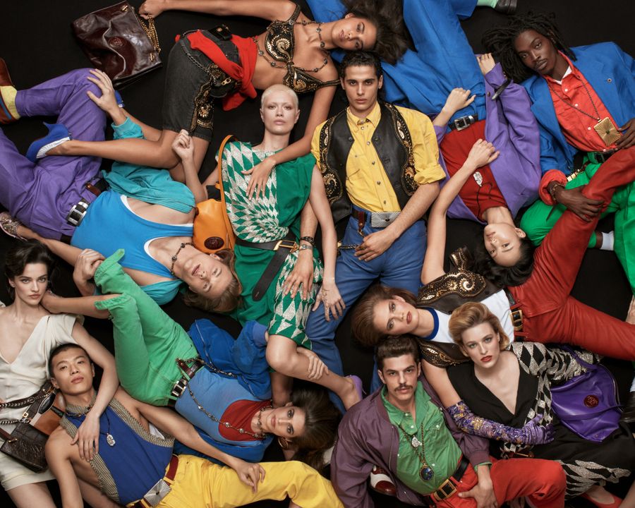 Versace Spring Summer 2026 Campaign illustration 1