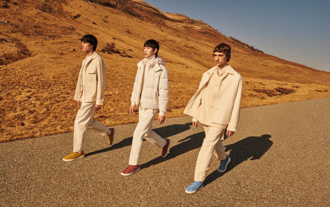 The Triple Stitch™ Sneaker Born in Oasi Zegna illustration 3