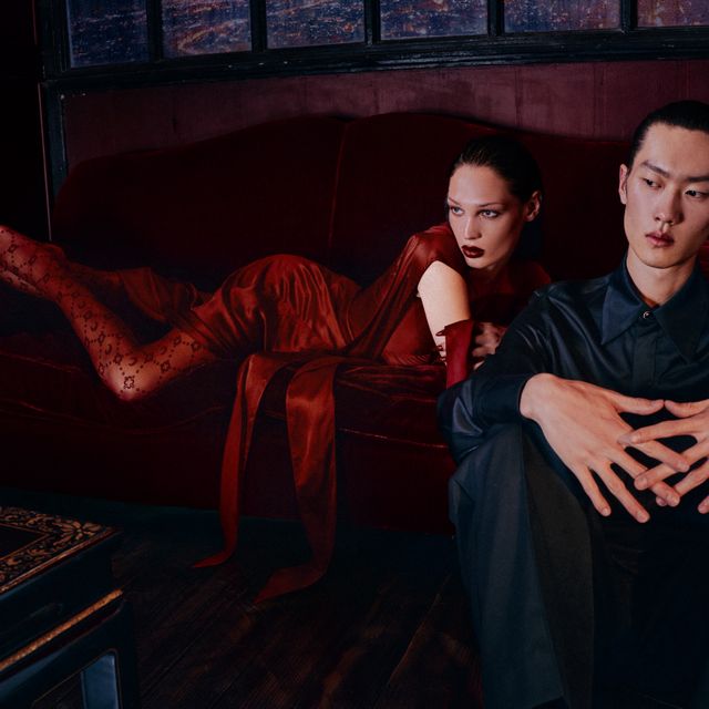 Marine Serre Head Or Trails - Fall Winter 25 Campaign