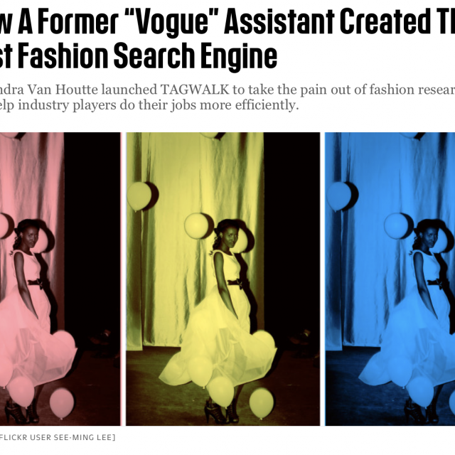 Fast Company - How A Former “Vogue” Assistant Created The First Fashion Search Engine