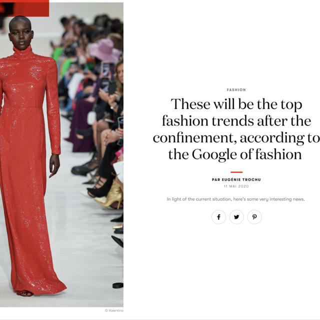 Vogue Paris - Top fashion trends after confinement