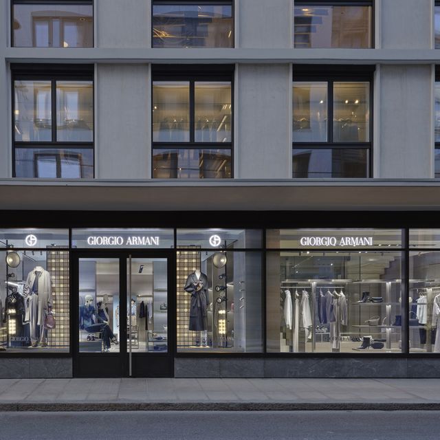 Giorgio Armani Opens Its New Renovated Boutique In Geneva