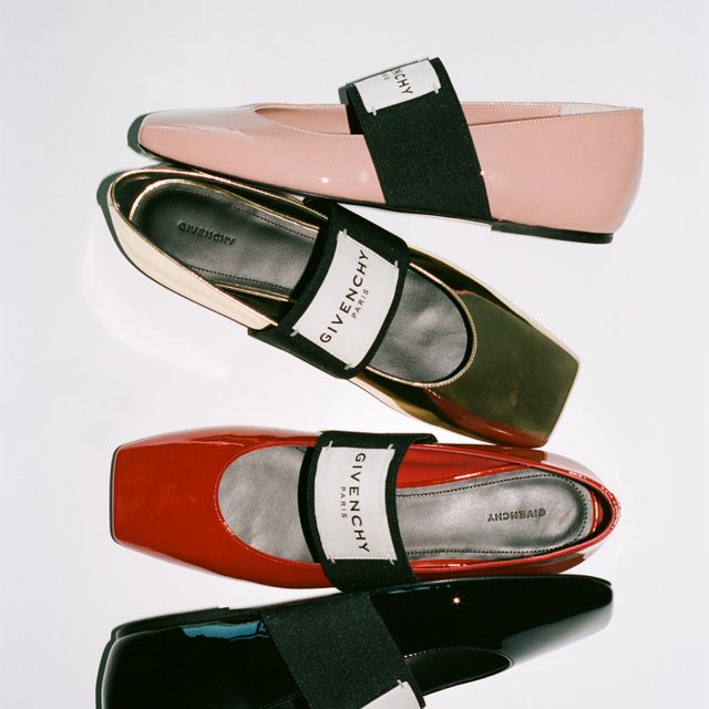 Givenchy Launches The Sliced Square Ballerina