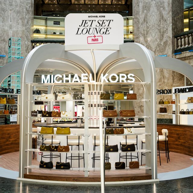 Michael Kors Unveils Immersive Pop Up At Galeries Lafayette In Paris