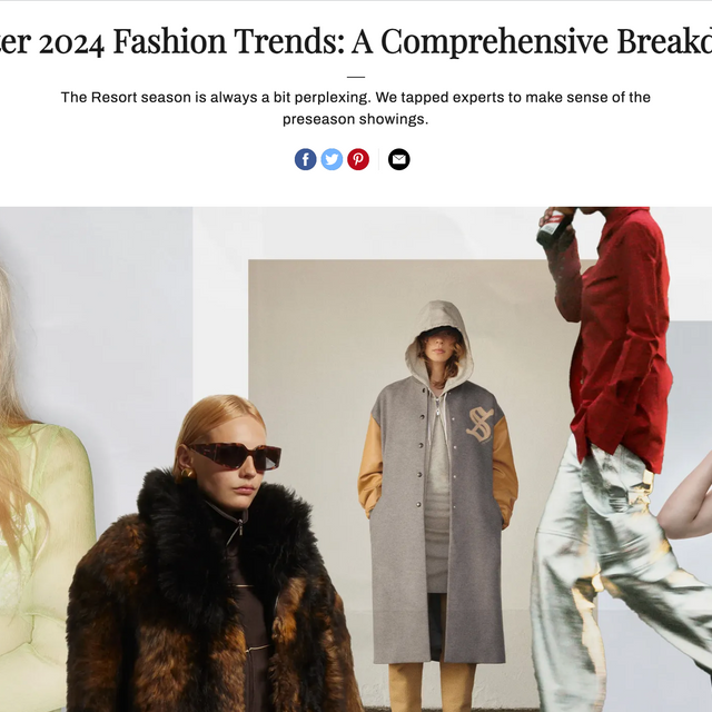 Winter 2024 Fashion Trends: A Comprehensive Breakdown