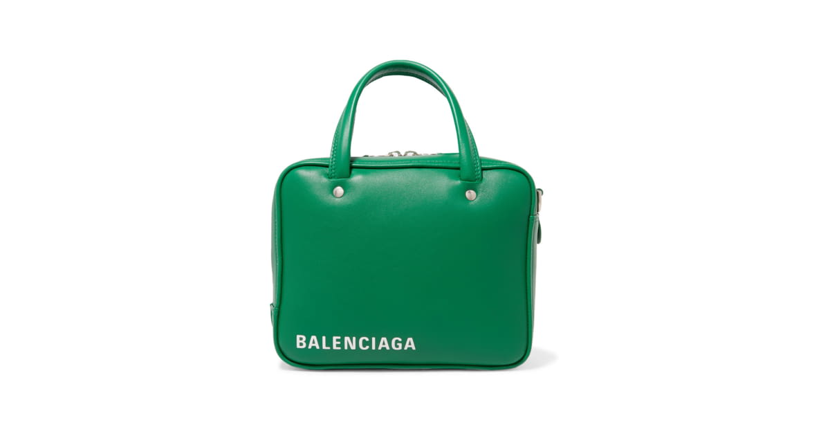 balenciaga triangle square bolsa