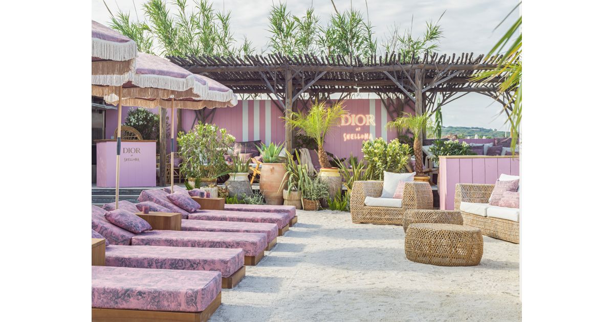 The article: DIOR INAUGURATES A NEW POP-UP STORE IN SAINT-TROPEZ