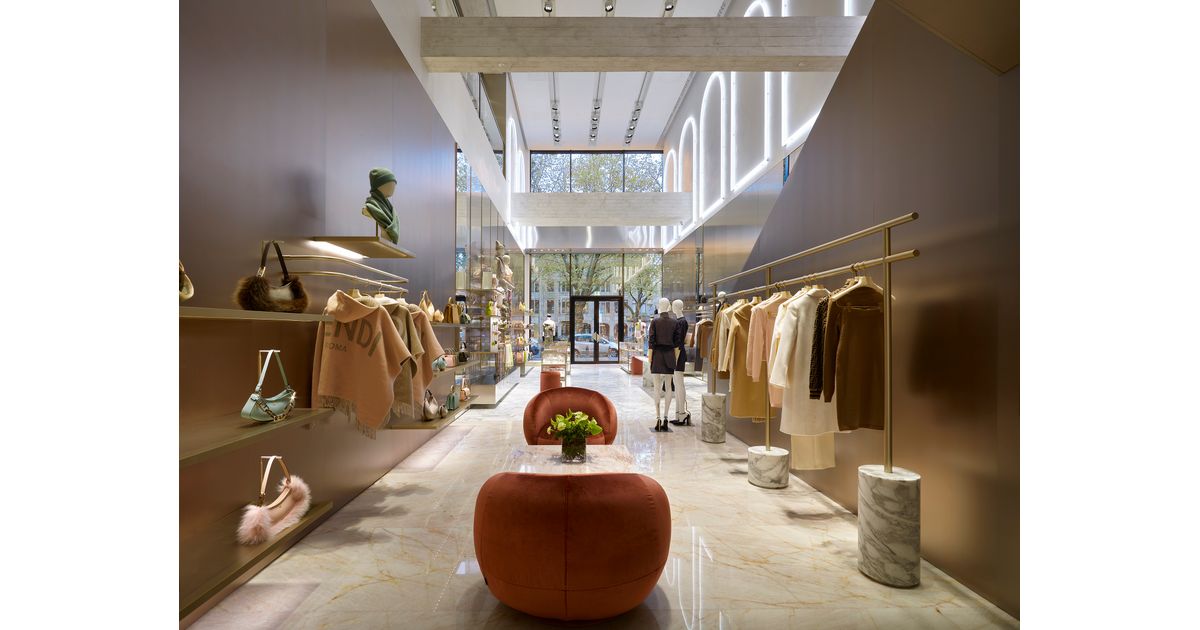 Fendi Opens a Stunning New Boutique in Dusseldorf, Germany