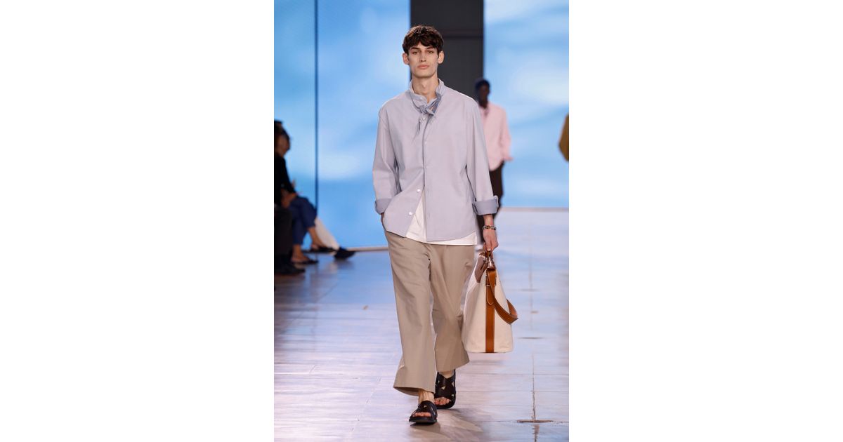 Hermès Spring-Summer 2025 menswear #25 - Tagwalk: The Fashion Search Engine