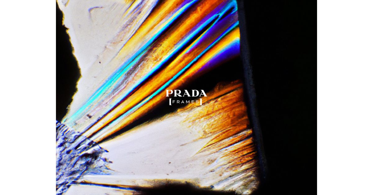 The article: PRADA FRAMES 2023 EDITION