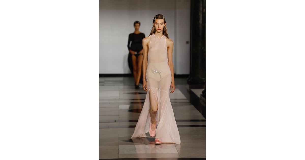 Simone Rocha SS25 womenswear #46 - Tagwalk: The Fashion Search Engine