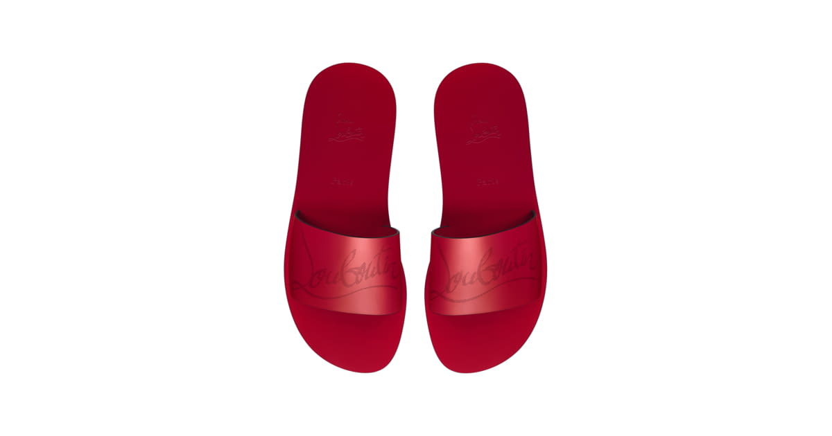 Christian Louboutin Coolraoul Sandals - Calf leather - Loubi Red