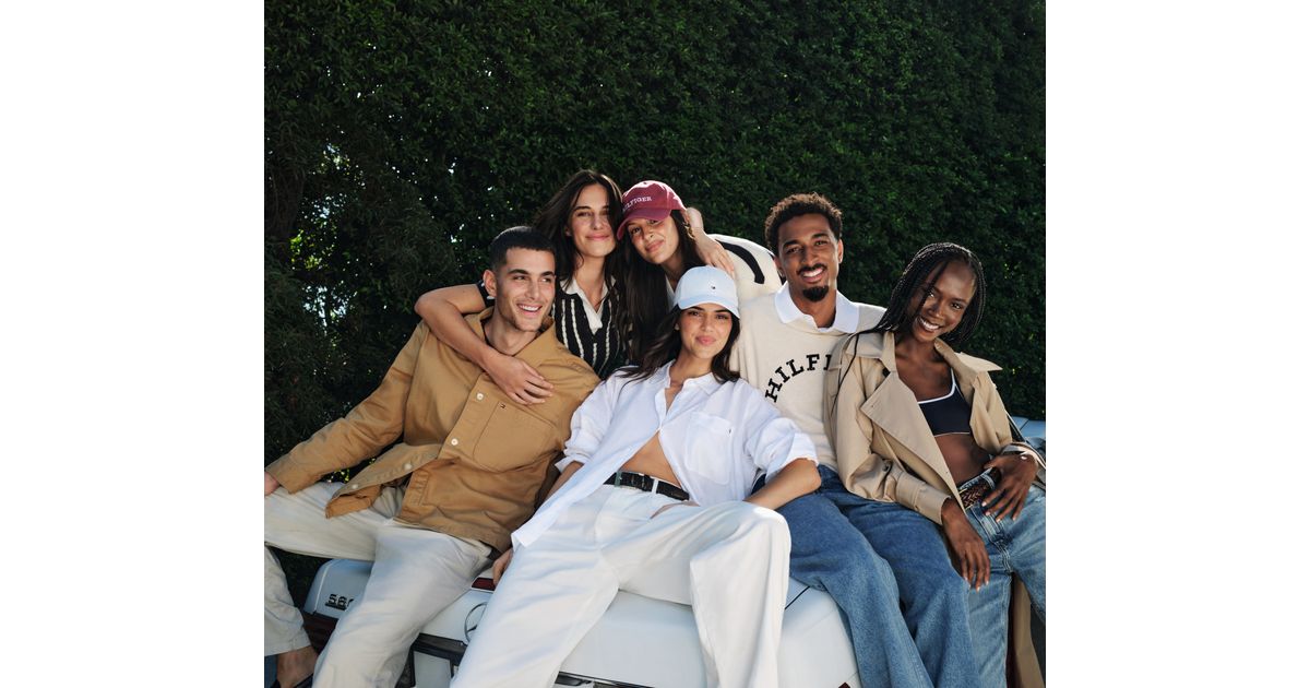 Questo articolo parla di Kendall and friends for Tommy Hilfiger