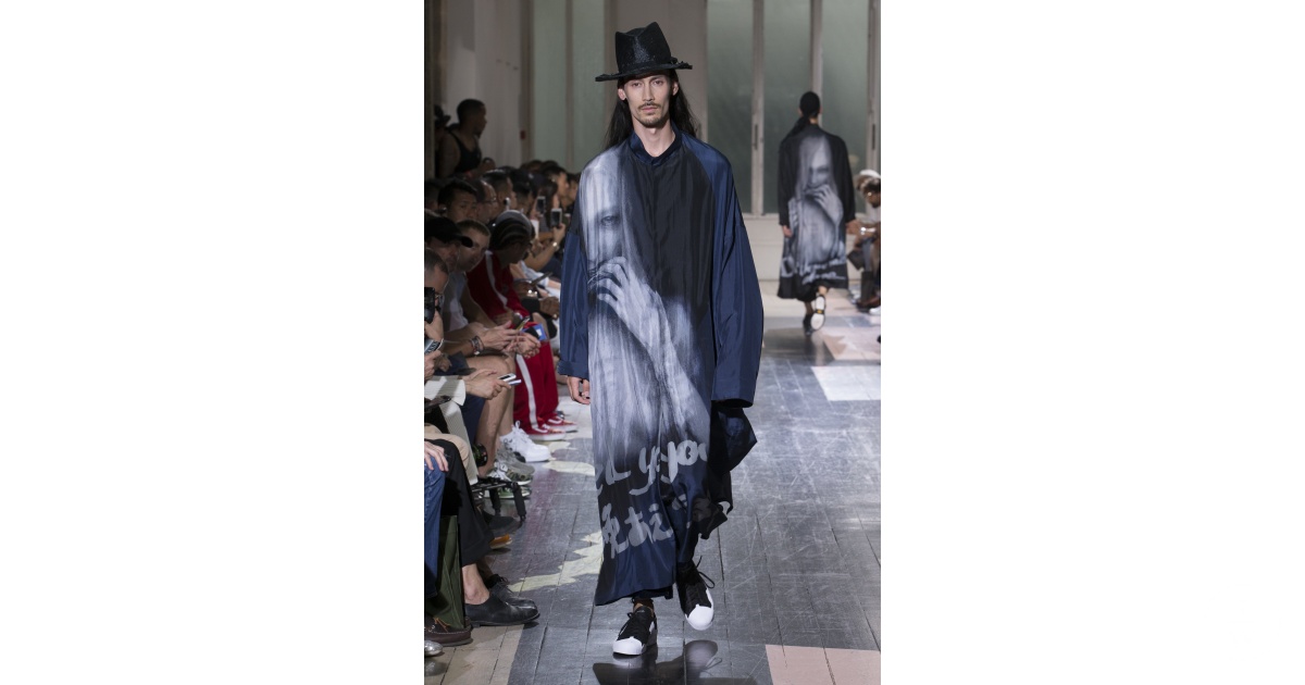 Yohji Yamamoto S/S 18 menswear #38 - Tagwalk: The Fashion Search