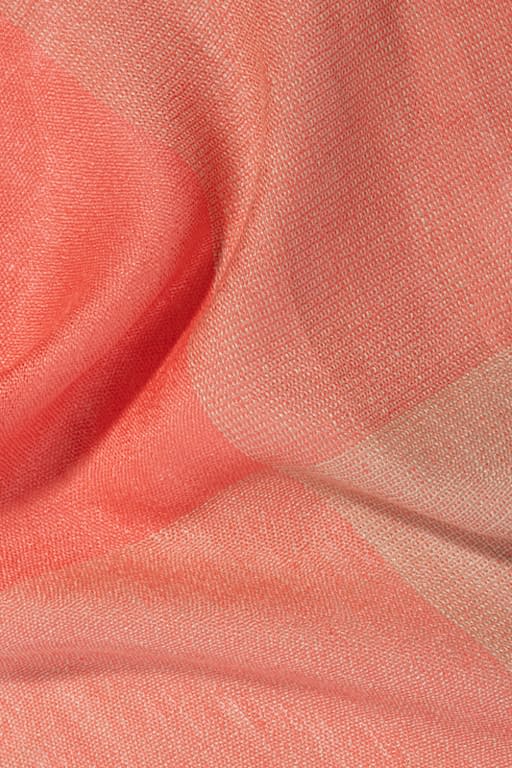 Novelty FW'22 TEIXIDORS SCARF RHUM CORAL SAHARA 35x180 cm