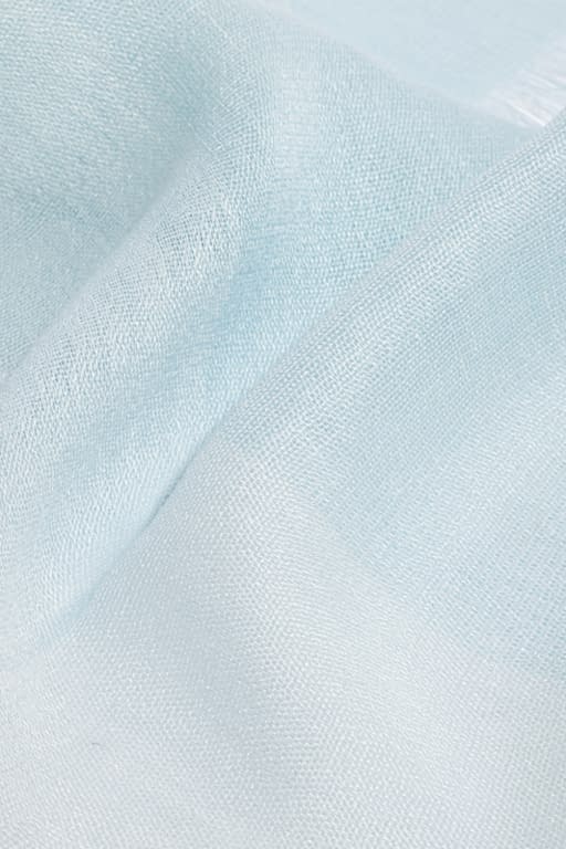 Novelty FW'22 TEIXIDORS SCARF RHUM LIGHT BLUE-LIGHT BLUE 35x180 cm