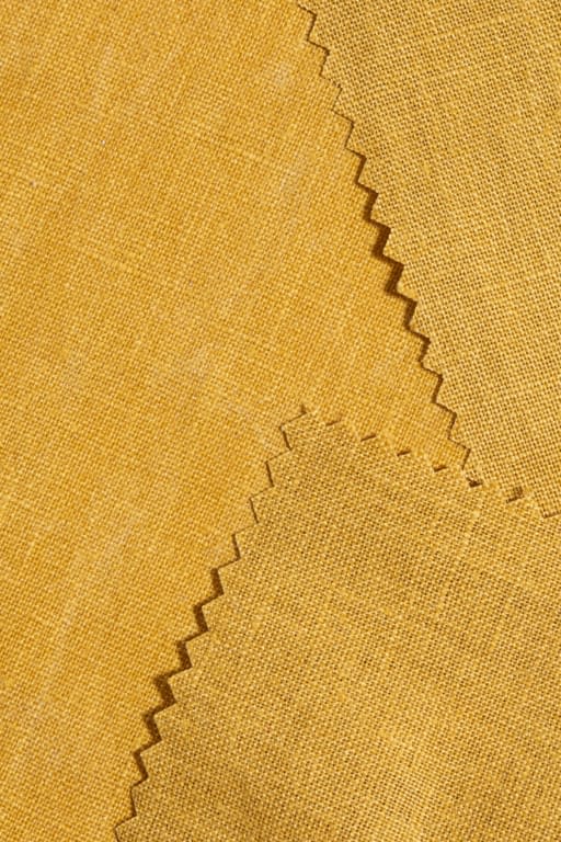 Con LIBECO L741 MUSTARD-4387 LAUNDERED + BARBER COATING 150 R05