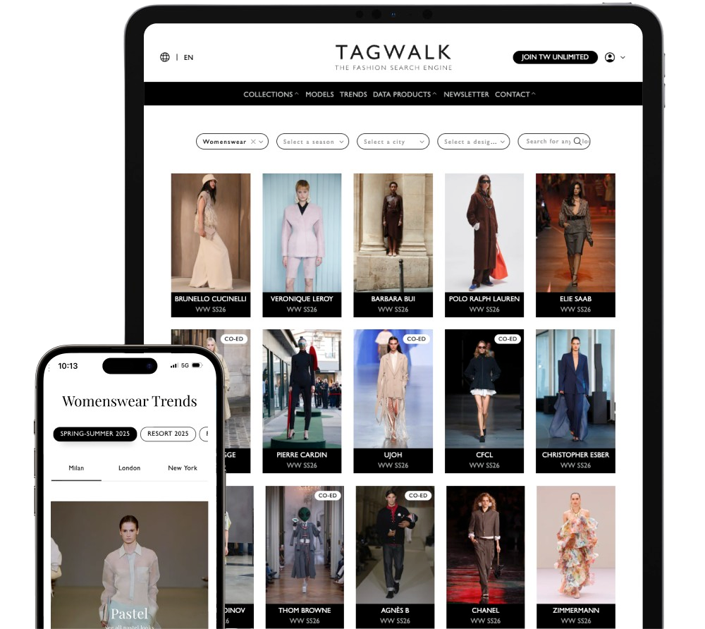tagwalk illustration on multiple devices