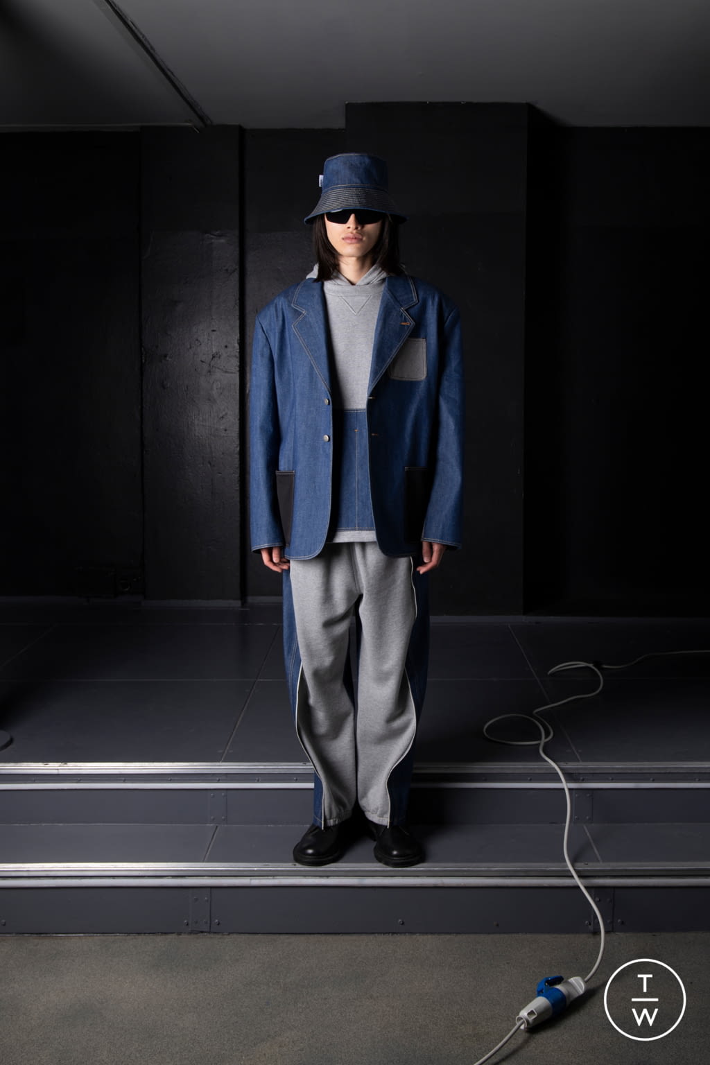 Fashion Week Milan Spring/Summer 2022 look 10 from the Vien collection menswear